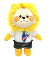 Finished custom plush example